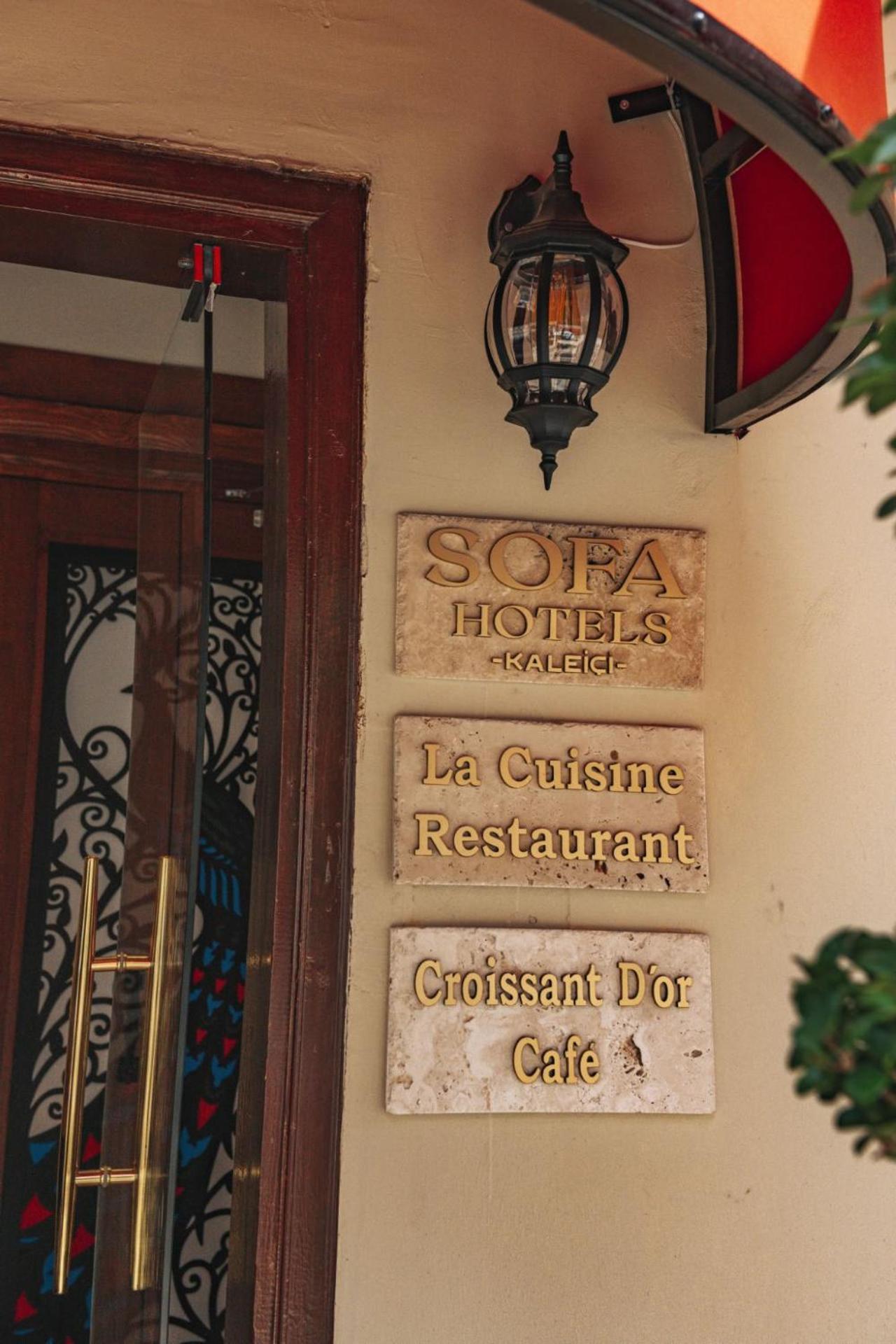 Sofa Hotels Kaleici Antalya Zewnętrze zdjęcie